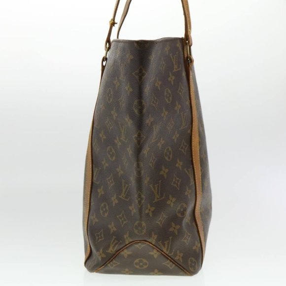 LOUIS VUITTON Monogram Sac Shopping Tote Bag LV Auth - Picture 5 of 16